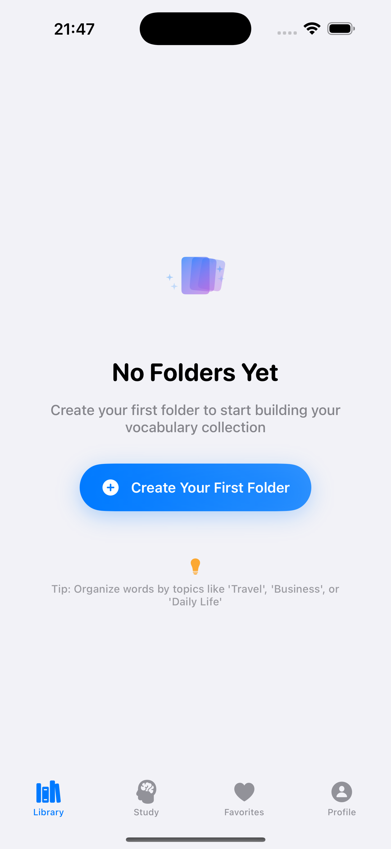 TalkaBulary App Interface