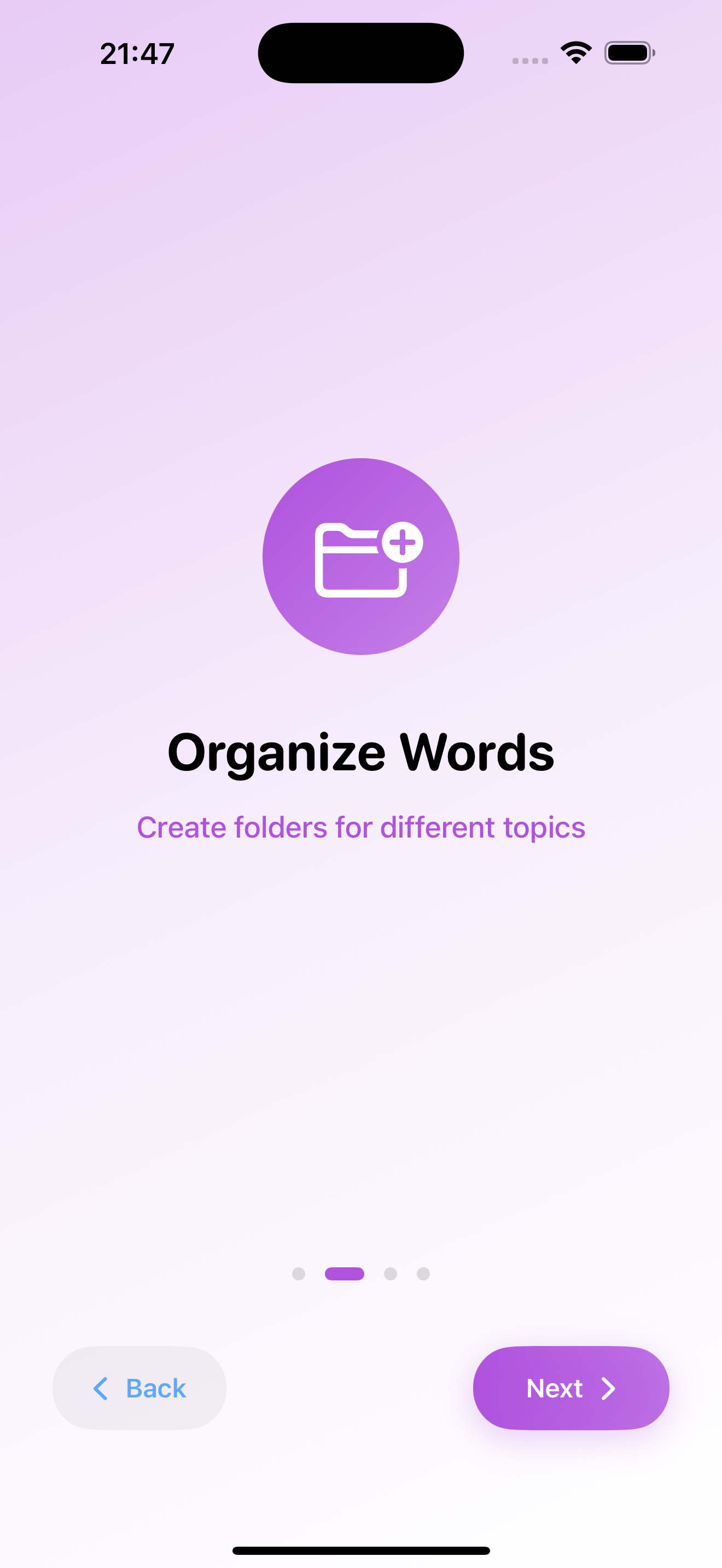 Onboarding Step 2